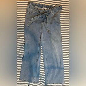 Maternity Classic Blue Women's Jeans by Angel Maternity size Large